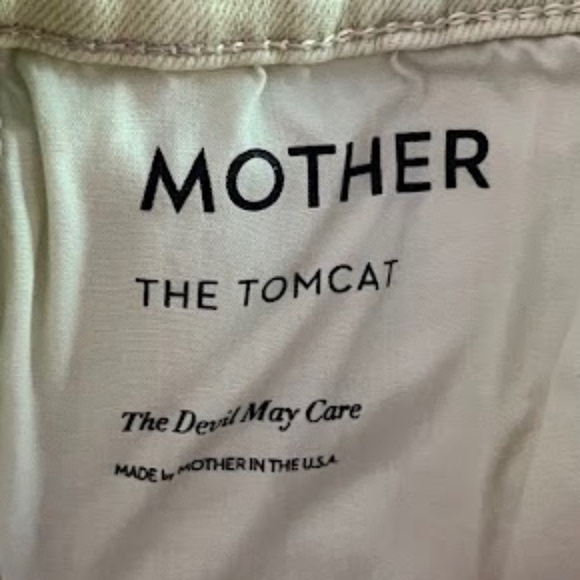 MOTHER The TomCat button fly jeans, "The Devil May Care" green, SZ 30 - Picture 6 of 8